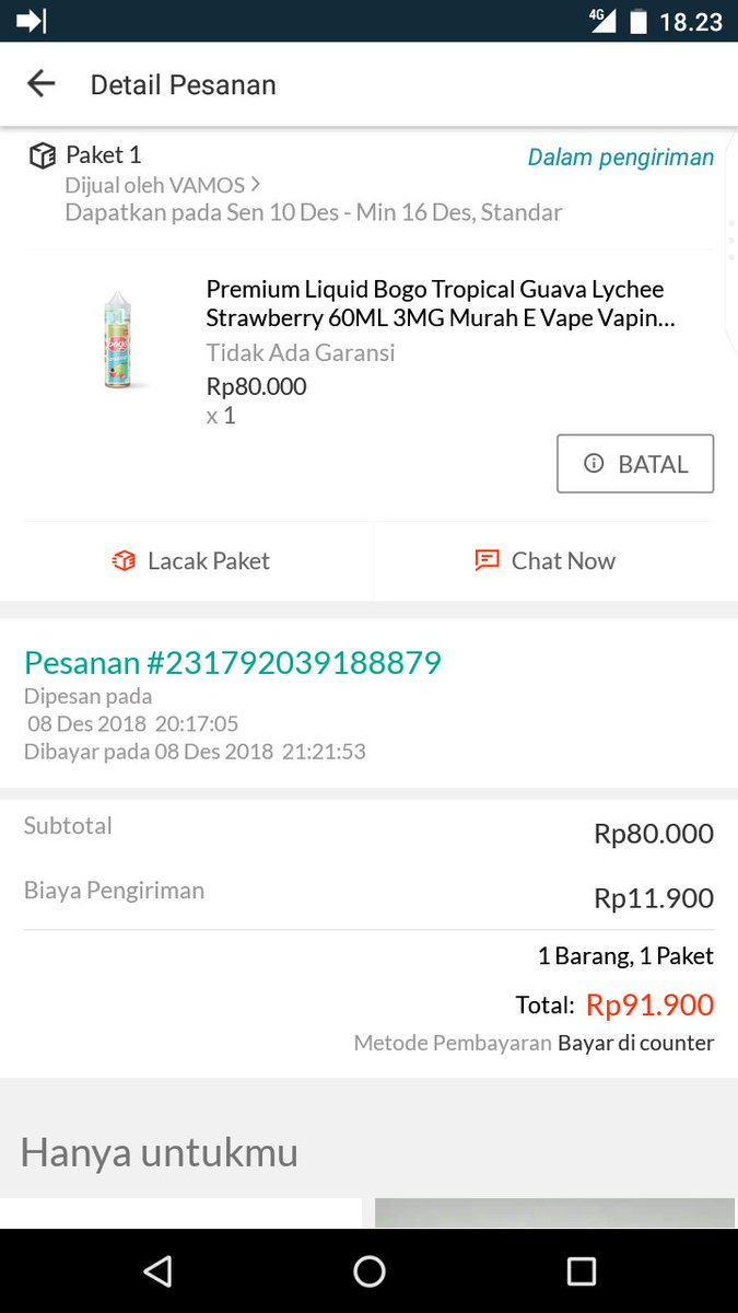 wawanriza's tweet photo. @LazadaIDCare sudah lama sy order dilazada tp br x orderan sy lm pengirimanya sy chat dr pihak toko tp jwban tdk sesuai harapan mohon tindakannya min https://t.co/daTFi2nD1V
