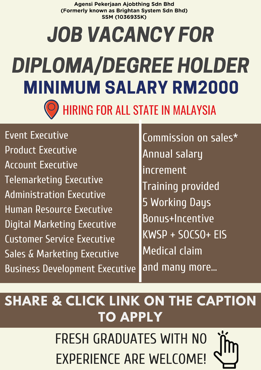 fresh graduate jobs malaysia