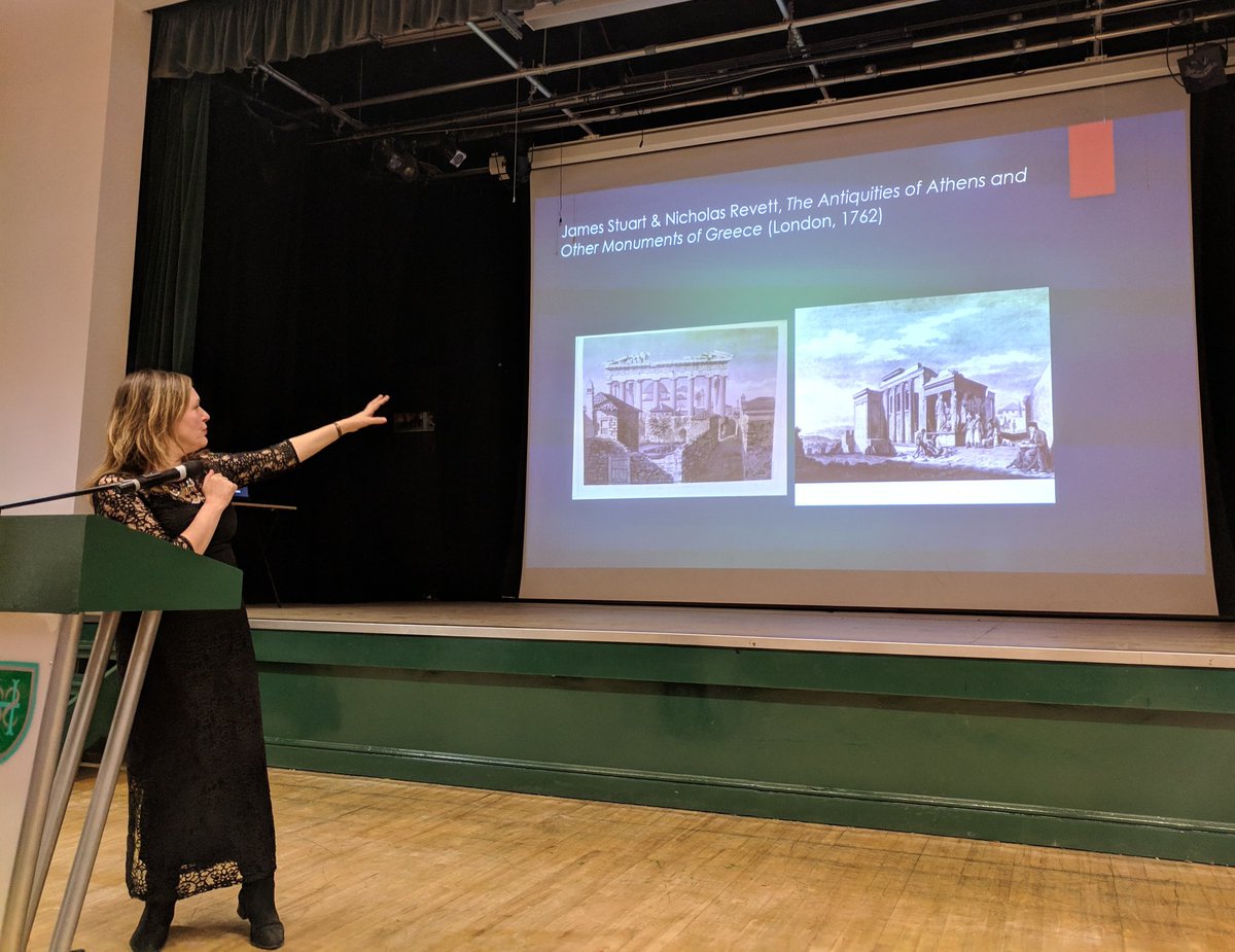 edithmayhall's tweet image. Fantastic evening at Surbiton High School last night with unveiling of their casts of West frieze of Parthenon &amp;amp; giving inaugural Classics Society lecture. The BM should use casts and send the rest back! @kingsclassics @BCRPM @ClassCivAncHist @ahrcpress