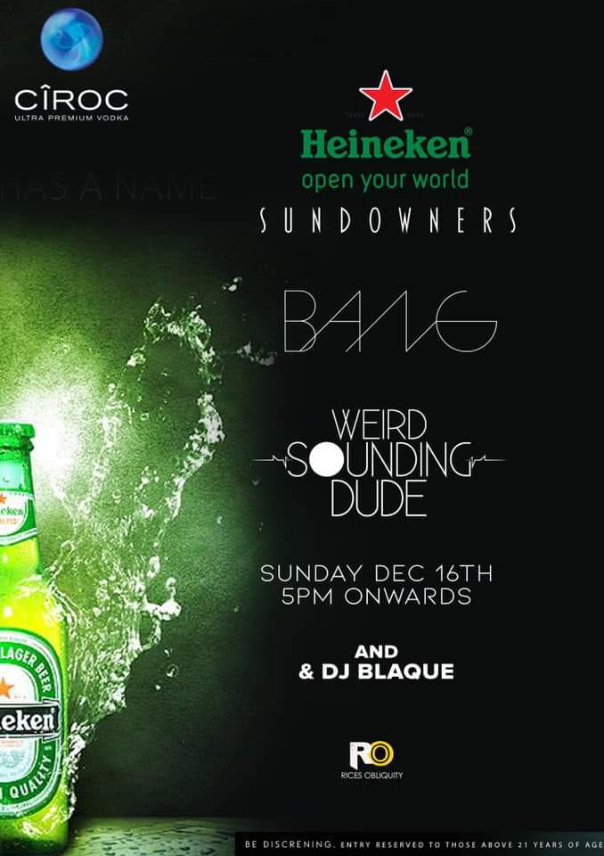 End your week with a #BANG!