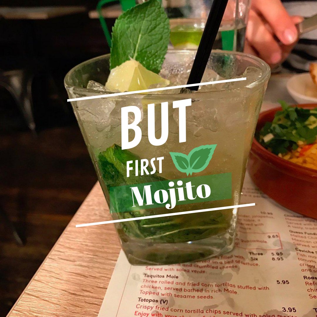 Have a fun Saturday Night at Lupita Restaurant with your friends! But first, Mojito #Cocktails #Mojito #MexicanFood #Drinks #SaturdayNight #LupitaRestaurants #LupitaFriends