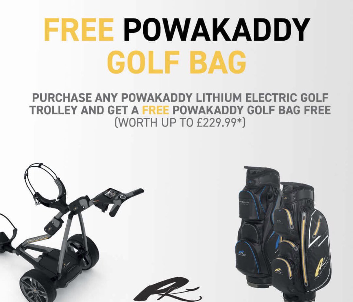 braintree_golf's tweet photo. 🚨🚨TIME IS RUNNING OUT!! 🚨🚨

get a FREE cart bag worth up to £229.99 when you purchase a @PowaKaddy_Golf or @MotocaddyGolf electric trolley! 

This is a one off Christmas only offer, and their selling fast, don’t miss out! #giftofgolf https://t.co/ckWlSGKuHe