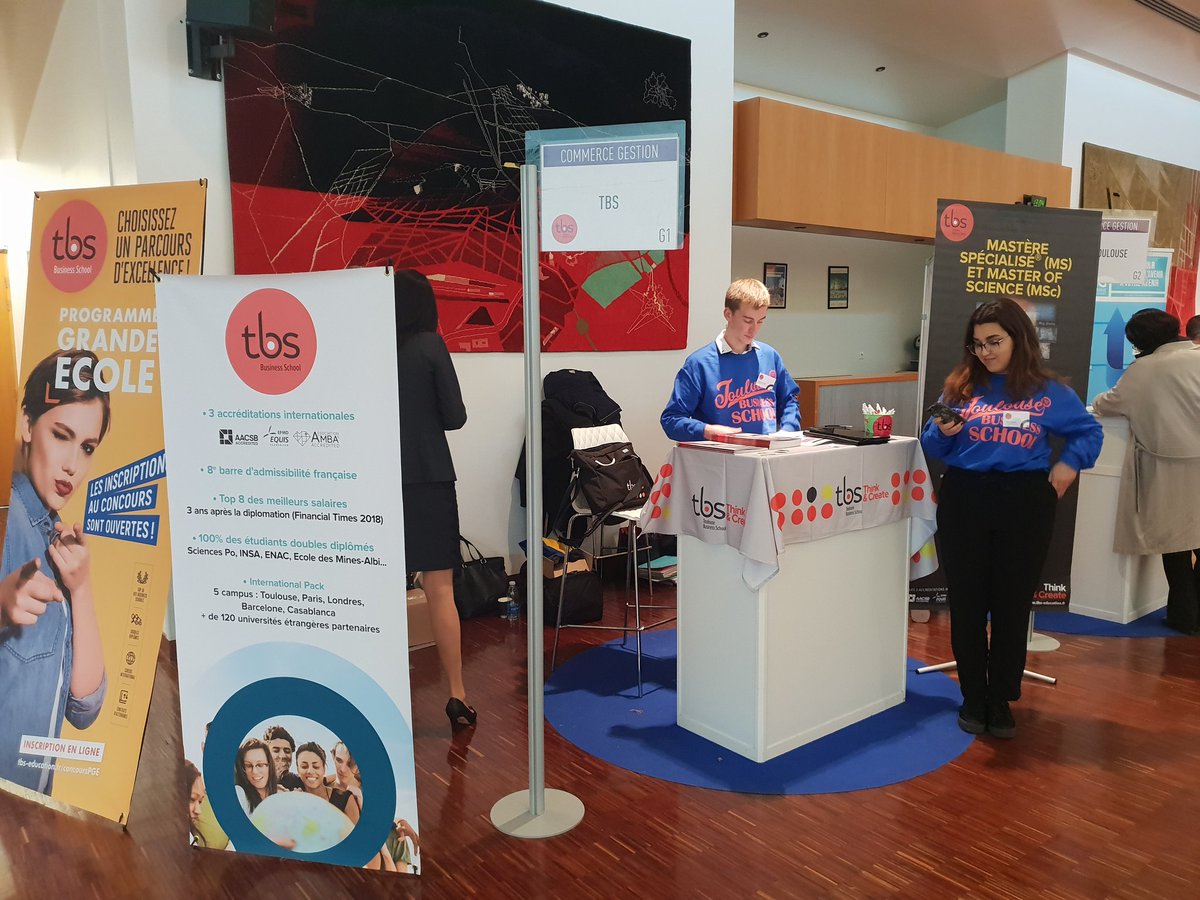 C_Theodoraki's tweet photo. @ChristinaTheod4 @ToulouseBS #salonetudiant #grandeecole #TBS #standinfo https://t.co/jPxvJ5d0g7