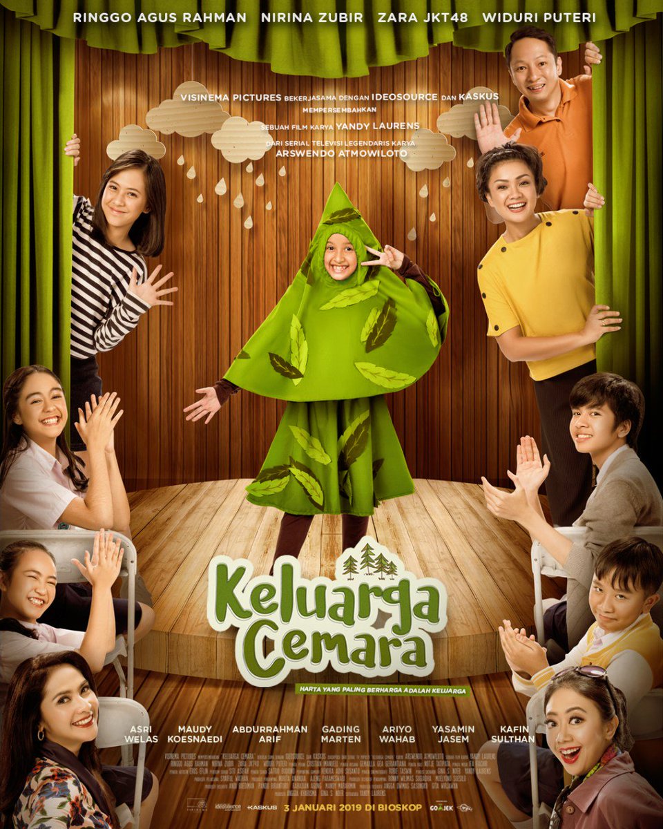 Ya masa kita dibikin nangis bertubi-tubi gitu sama film #KeluargaCemara? Sampe capek sendiri nontonnya :') Film Indonesia tahun 2019 dibuka sama film sebagus ini, cerah sih ✨

⭐9/10