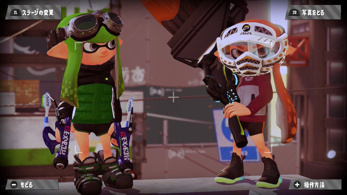 ヴァリさん 333oc スプラトゥーン かわいいと思ったらrt スプラトゥーン2 Splatoon Splatoon2 パクツイ 私のイカちゃんの一番可愛いギアです これ以上は無理ぽ 新旧二種