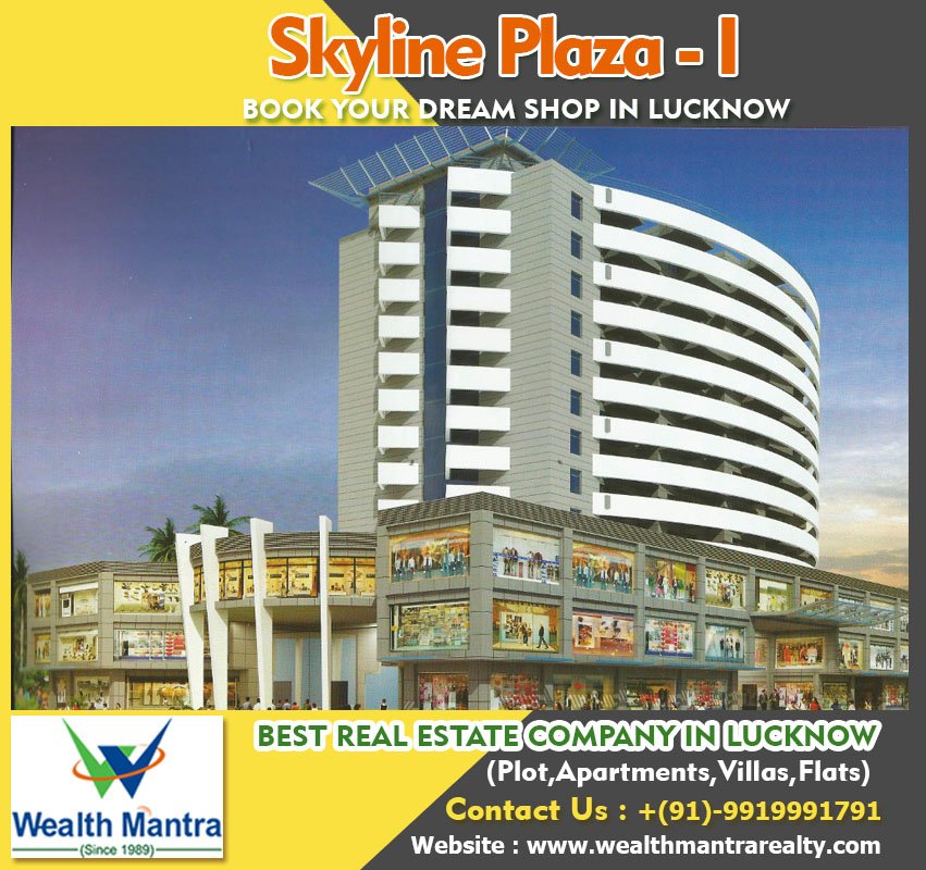 Wealth_Mantra's tweet photo. Skyline Plaza 1 offers service apartments &amp; Commercial space in Lucknow. It is located on the main link road connecting Varanasi-Gorakhpur to Kanpur
#WealthMantra #WealthMantraOnline #WealthMantraGroup

Contact Us : +(91)-9919991791 
https://t.co/GPEKmLeLm7 https://t.co/P5gQNgSZRa