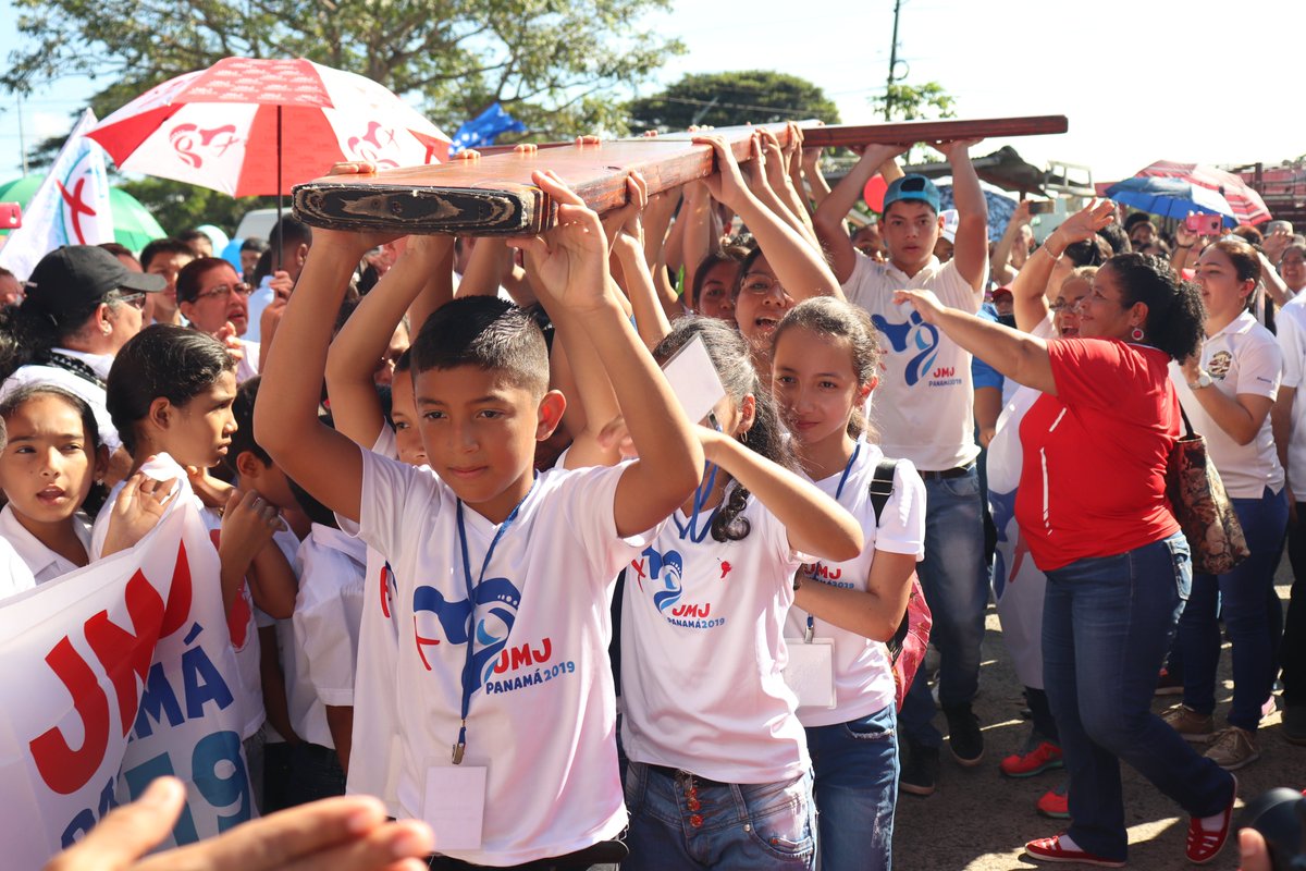 wyd_en's tweet photo. The WYD Symbols are on their way! #WYD #Panama2019 https://t.co/vePEL4Iubg