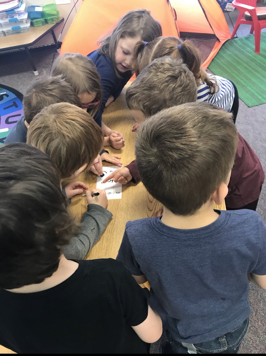 SaranacElem's tweet photo. Some of our youngest problem solvers hard at work to free Sparkles! @missbreton4 #breakout #problemsolving #Kindergarten https://t.co/Roig6YaoLY