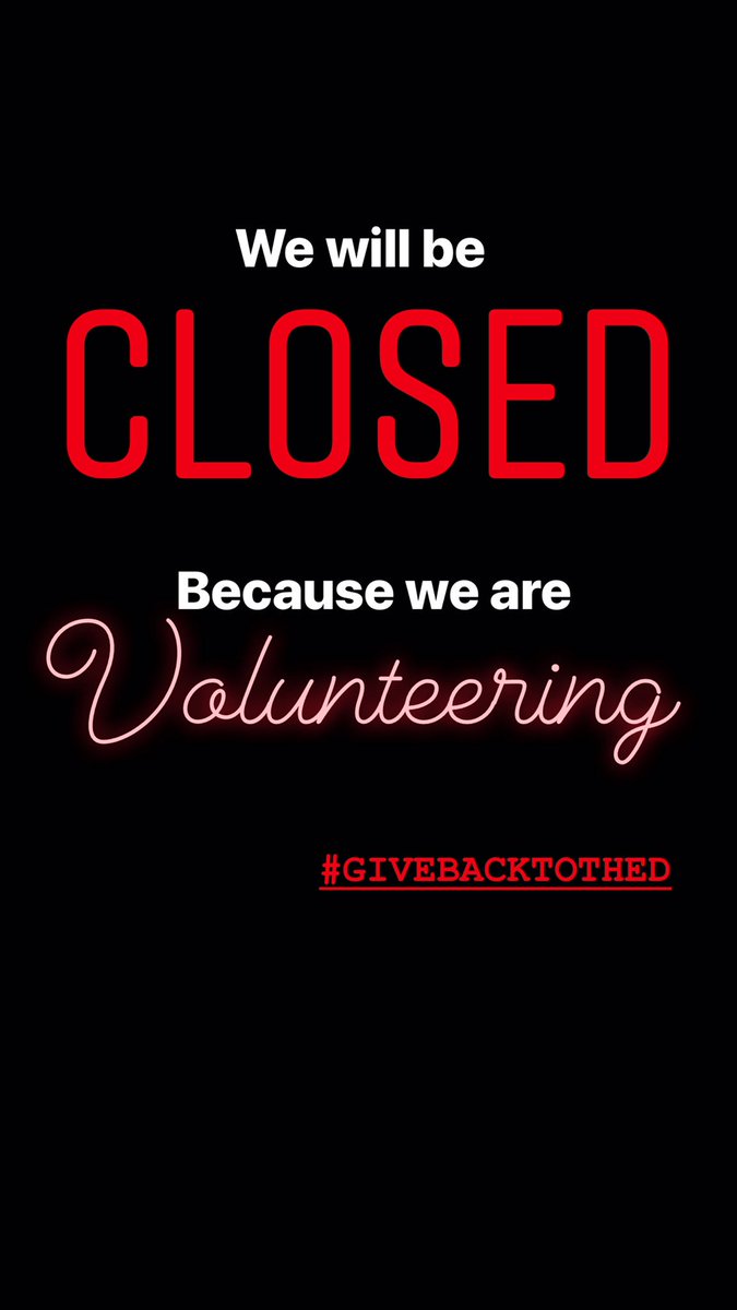 BeautifulBeats_'s tweet photo. With that being said, we are spending the remainder of our Saturday volunteering at #GIVEBACKTOTHED https://t.co/8fq6lu7T8k