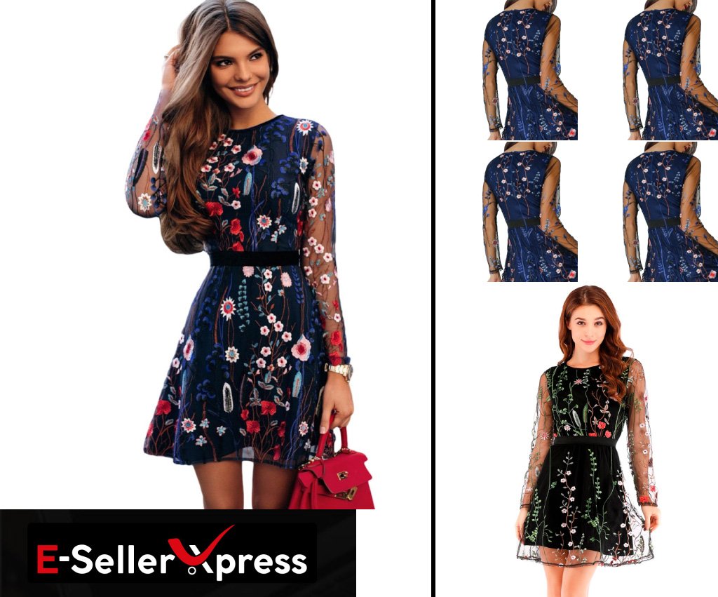 eSellerXpress's tweet photo. @ Dresse
Sexy Women Floral Embroidery Dress Sheer Mesh Summer Boho Mini A-line Dress See-through Black Dress 2018 Vestidos De Festa..
Buy Here>> https://t.co/in9YbH5mSj https://t.co/fphB33ZNnp
