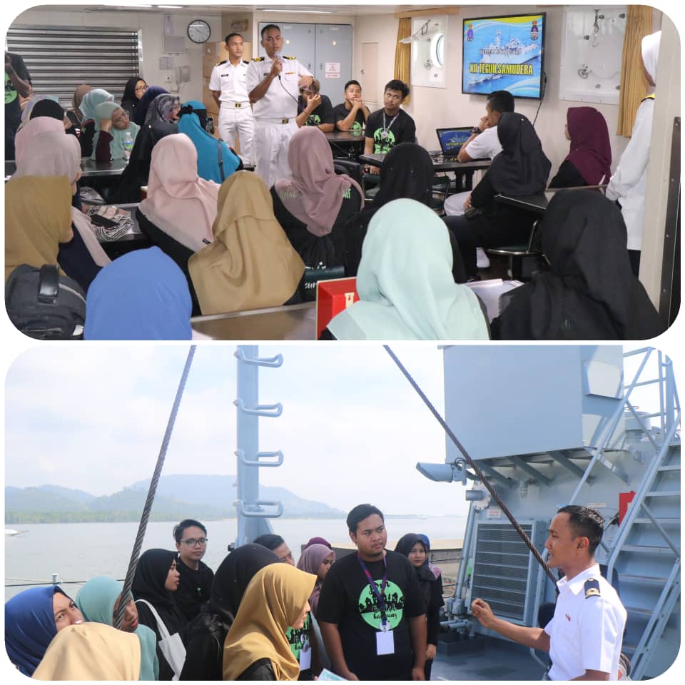 KDTEGUHSAMUDERA's tweet photo. Lawatan sambil belajar #KelabPenyayangUMT ke @KDTEGUHSAMUDERA.

#TeguhBersatu
#PassionToTrain
#TheBestTrainingPlatform
#KelabPenyayangUMT

@tldm_rasmi @reza_azeranil63 @ArisAdiTanBinA1 @fmyeor @jamaludinsairi @MPPL_TLDM @MPA_Barat https://t.co/8x2tISdIGf