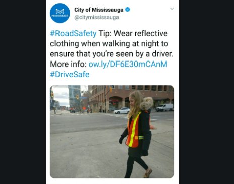 VisionZeroCA's tweet photo. @acrosscanada @yyzMYA @citymississauga Took heat ("anything that saves lives us progress get your head out if the sand") from a city cllr for calling this victim-blaming.
But sloughing onus onto VRUs does *not* save lives, as explained here https://t.co/O4lC5K9LaV & in following section on the #visionzerodifference. https://t.co/aqPinBMn51