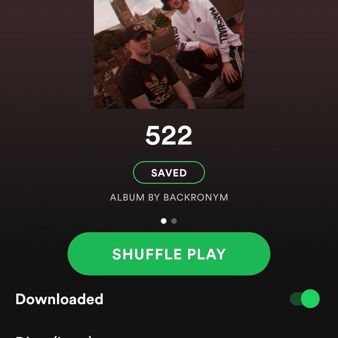 Debut album 522 is out now! Go cop that! #rap #grime #uk #backronym #ridikruel #incursion #album