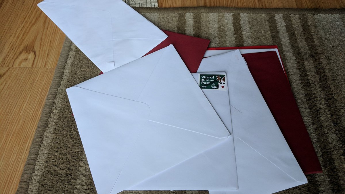 Is there anything that says #Christmas than coming home to a pile of <a href="/WirralPost/">Wirral Post</a>  cards on your doormat? #HolidaysAreComing #WeDeliverChristmas