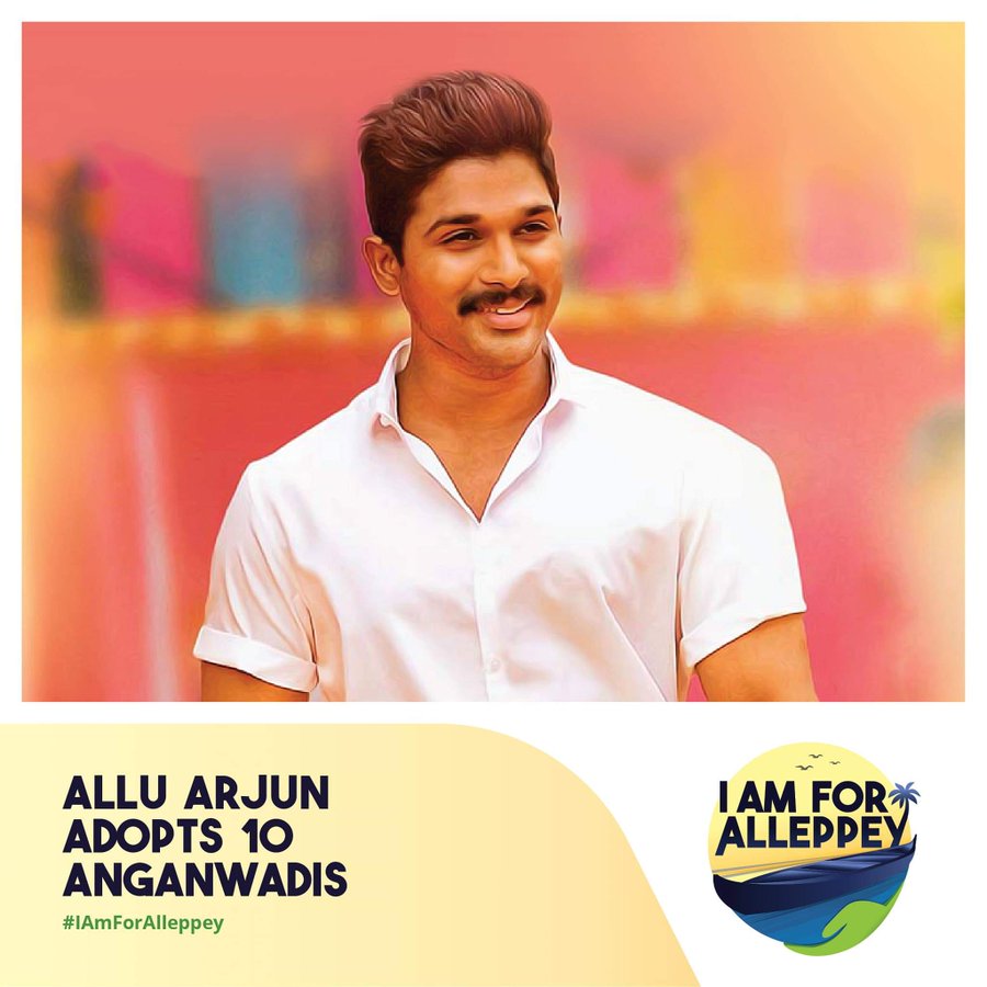 Adopted 10 Anganwadis In Kerala Donated 1.45 Cr For Corona Donated 25 Lakhs For Kerala Floods Donated 25 Lakhs For Srikakulam Donated 20 Lakhs For Hud Hud Donated 25 Lakhs For Chennai Rains @alluarjun Kindness #AlluArjun #AlluArjun𓃵 #Pushpa2TheRule