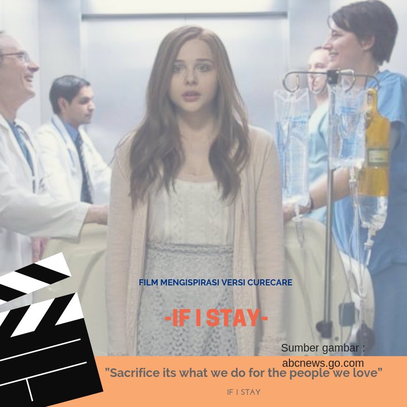 CureCare3's tweet photo. Film If I Stay merupakan film drama fantasi yang di sutradarai oleh R.J Cutler. Film ini menceritakan mengenai kehidupan Mia Hall yang diperankan oleh Chloe Grace Moretz yang mengalami kecelakaan ketika sedang berada di perjalanan bersama keluarga tersayang. https://t.co/SYg7jaX7j4