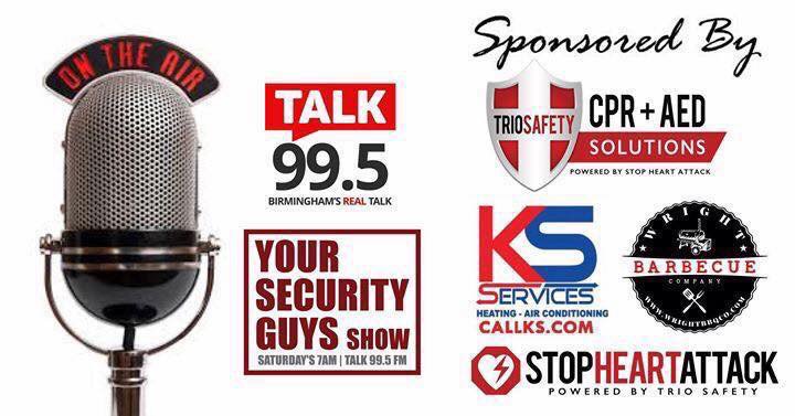 995securityguys's tweet photo. #OnTheAir🎙 on @realtalk995 📻
#TuneInTo: 99.5 FM
#ListenOnline: https://t.co/fRGqyalacJ
Or on the #iHeartRadioApp
☎️Call in at (205) 545-9950 or toll free (844) 455-9950 #NeedToKnowRadio
Brought to you by:
@CallKS_AL | @TrioSafety | @StopHeartAttack | @WrightBBQCo https://t.co/bdDOYhFBTd