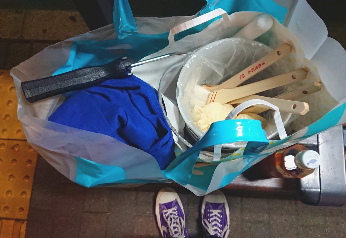 帰ったらペンキ用意しよう～！