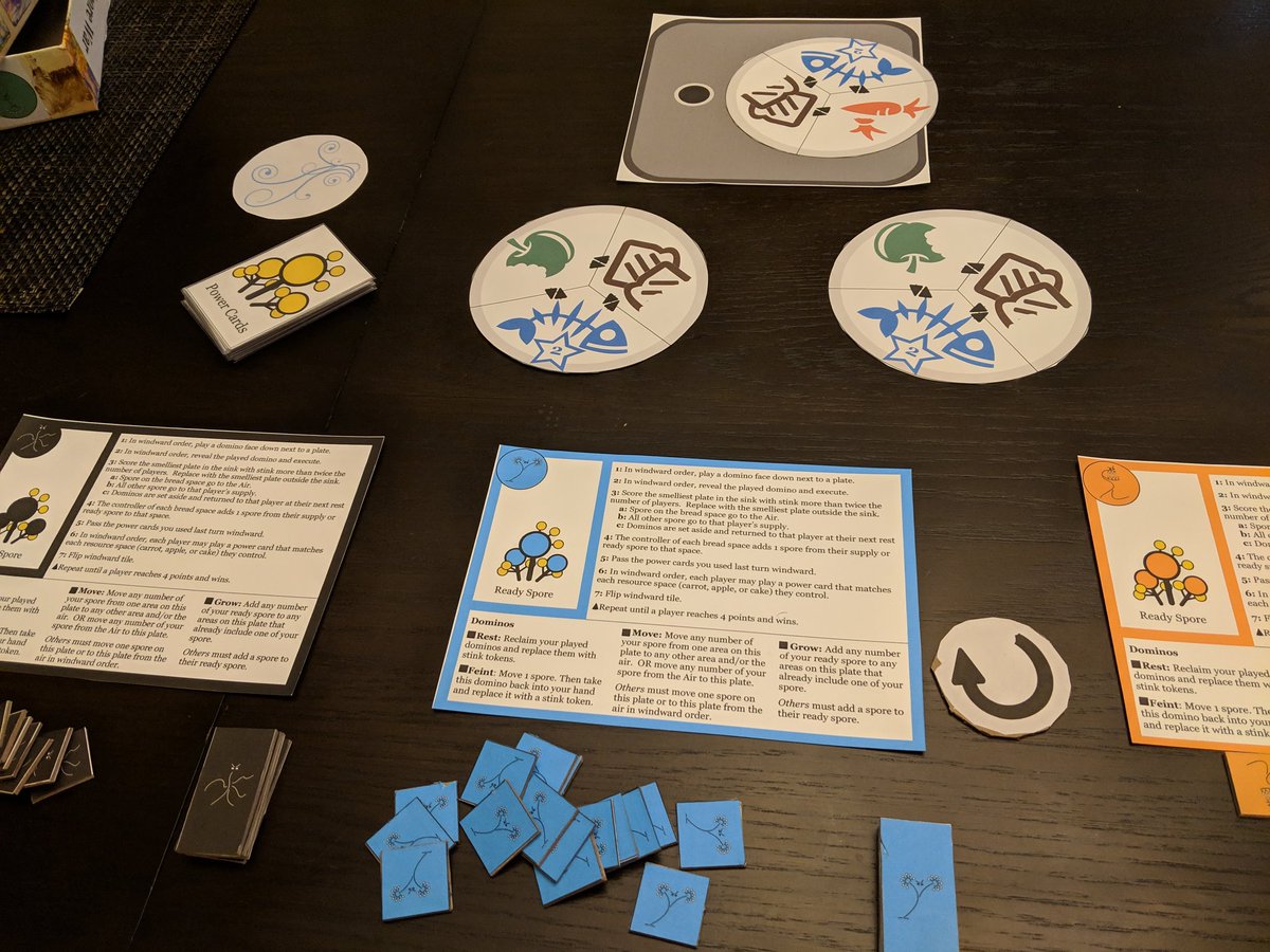 lucidphoenix's tweet image. Getting ready for tomorrow morning play testing at The Board and Brew.