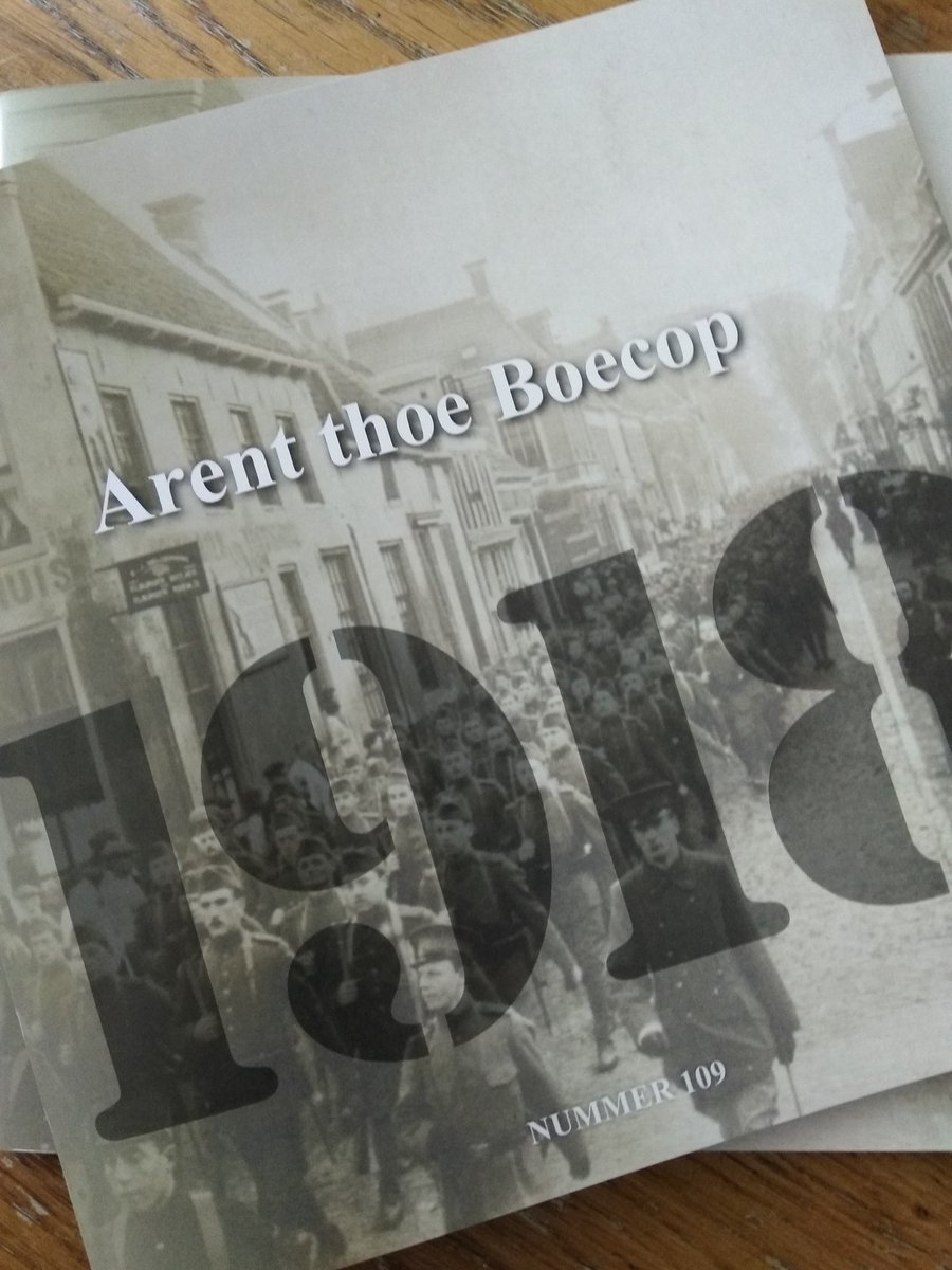 Ja! Daar issie dan! Themanummer 1918. Ziet er weer mooi uit, <a href="/ATBoecop/">Arent Thoe Boecop</a> ! #honderdjaargeleden