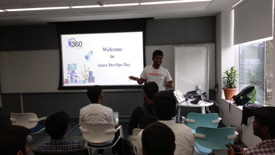 jothishkumar29's tweet photo. #AzureDevOps kick started by #jothishkukmar29 #AzureDevOpsChennai #XMonkeys360 https://t.co/hccC63lOoV