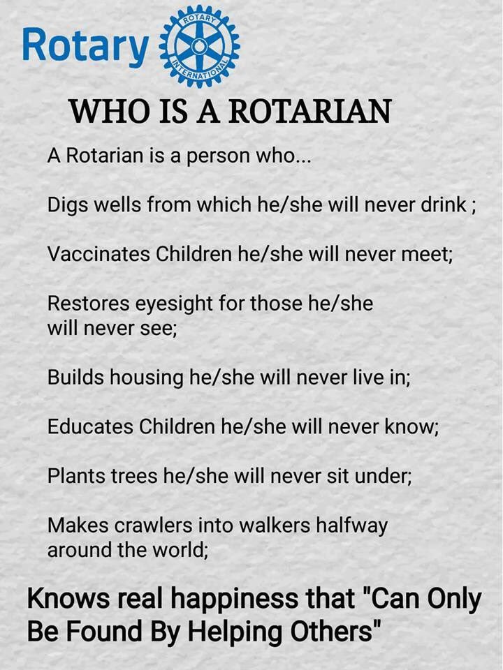 BloomRotary's tweet photo. @Rotary #makingadifference #ServiceAboveSelf https://t.co/cG4rJliNF0