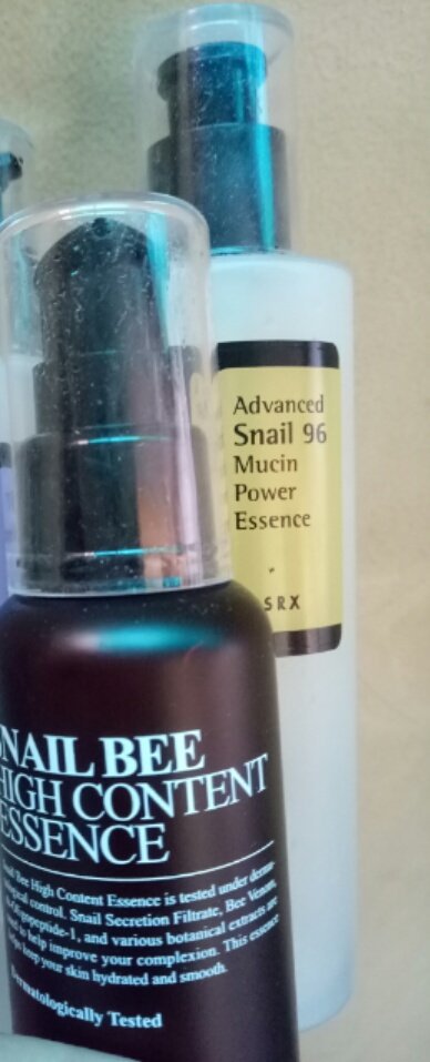 Contoh produk essenceCosrx Snail MucinBenton snail Missha Time RevolutionSecret KeyCosrx galactomyces