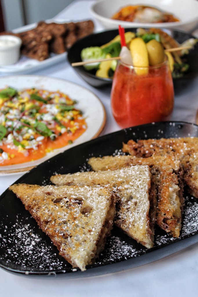 grilled Nutella banana toasts for the brunch win 📸 @nycfoodcoma #weekenders