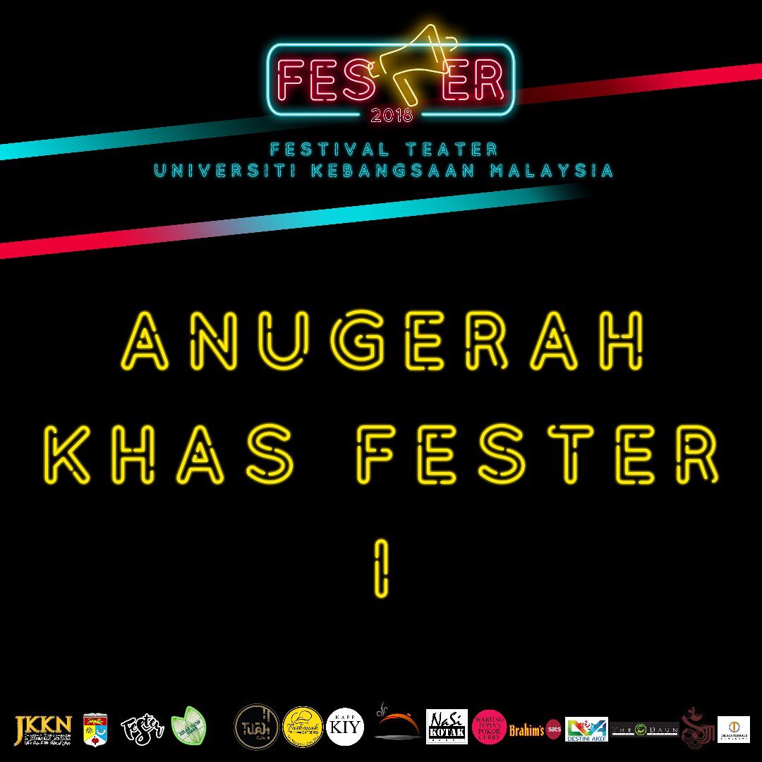 teaterrimbaukm's tweet photo. Anugerah Khas Fester I
Brilliantz Production
Pendeta Thespian
KPZ
#fester
#festerukm
#fester2018
#festerukm2018 https://t.co/ICDWTuJfOB