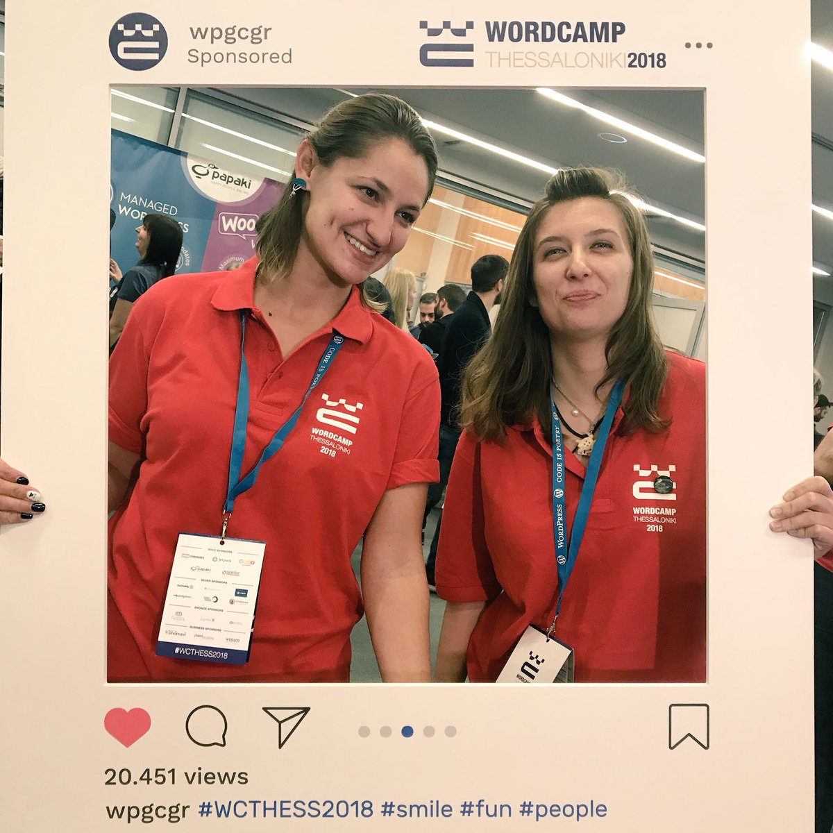 Christmas lights and good vibes at #WCTHESS2018