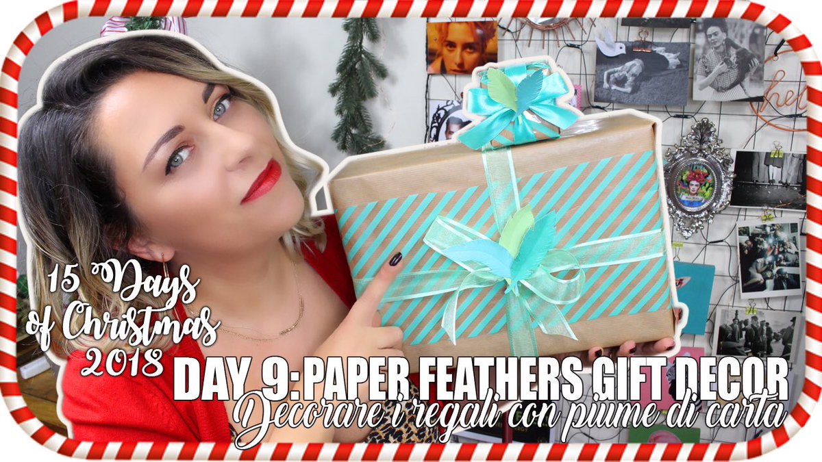 In the 9th video of my #15DaysofChristmas series I share with you a simple, yet elegant idea on how to decorate your #gifts
If you missed the #tutorial click on the link and watch it now!#creativewrapping #giftwrapping #creativeChristmas
youtu.be/khau8dtknQM