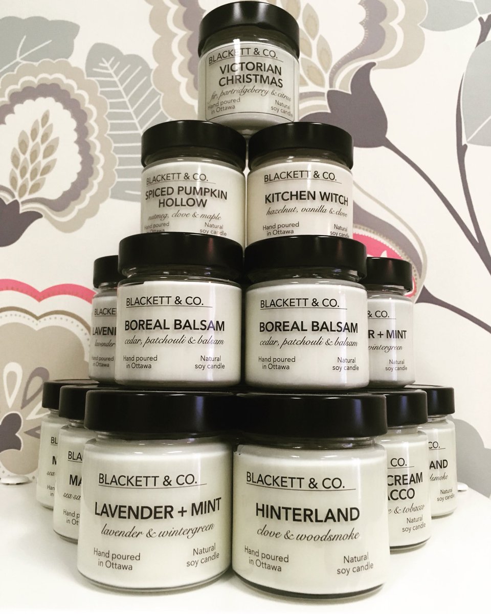 FBCspa's tweet photo. Restocked on Blackett & Co. candles including ‘Boreal Balsam’ & ‘Victorian Christmas’ these babies don’t sit on the shelves long!
#spa #hintonburg #ottawa #shellac #manicure #pedicure #facial #sugaring #waxing #makeup #microblading #organicskincare #lashperming #lashextentions https://t.co/AohLBCVn3q