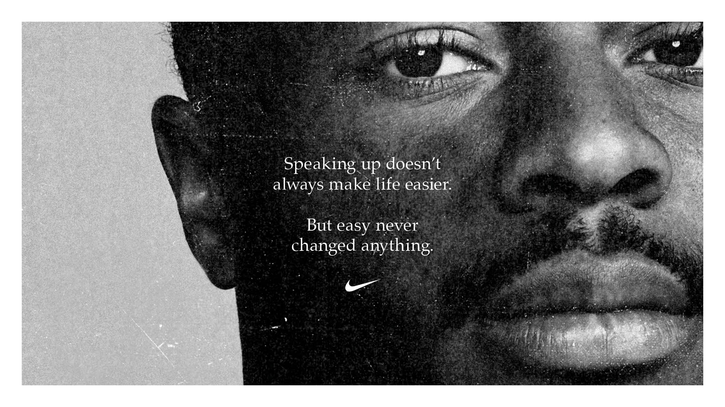 Nike Football on X: Speaking up doesn't always make life easier