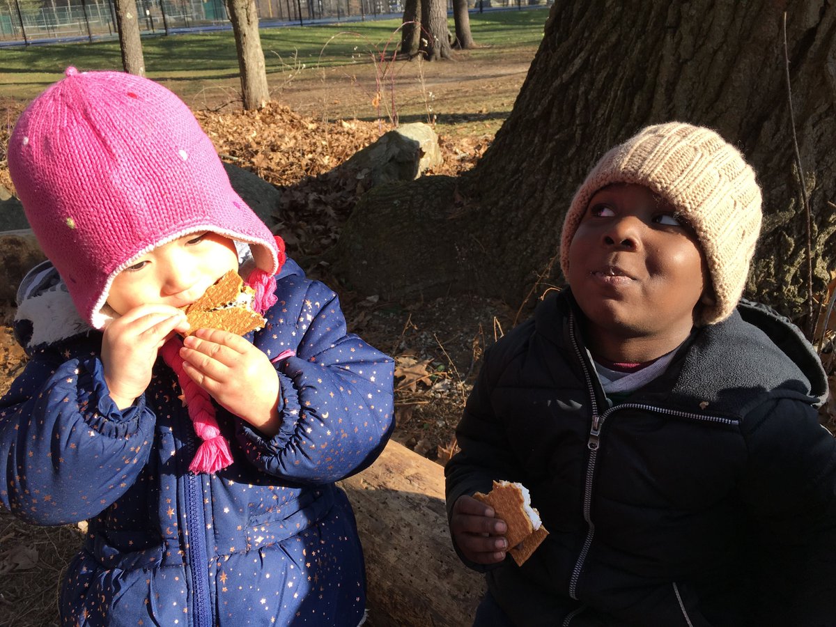 wheelerschool's tweet photo. Early Childhood students were joined by 6th Graders for a special Winter Solstice #ForestFriday! Sharing stories about thankfulness, students wrote down wishes, placed them in the fire and headed off to their favorite forest locations!  #wheelermiddleschoolri #forestfriday https://t.co/3UH8sXQbE3
