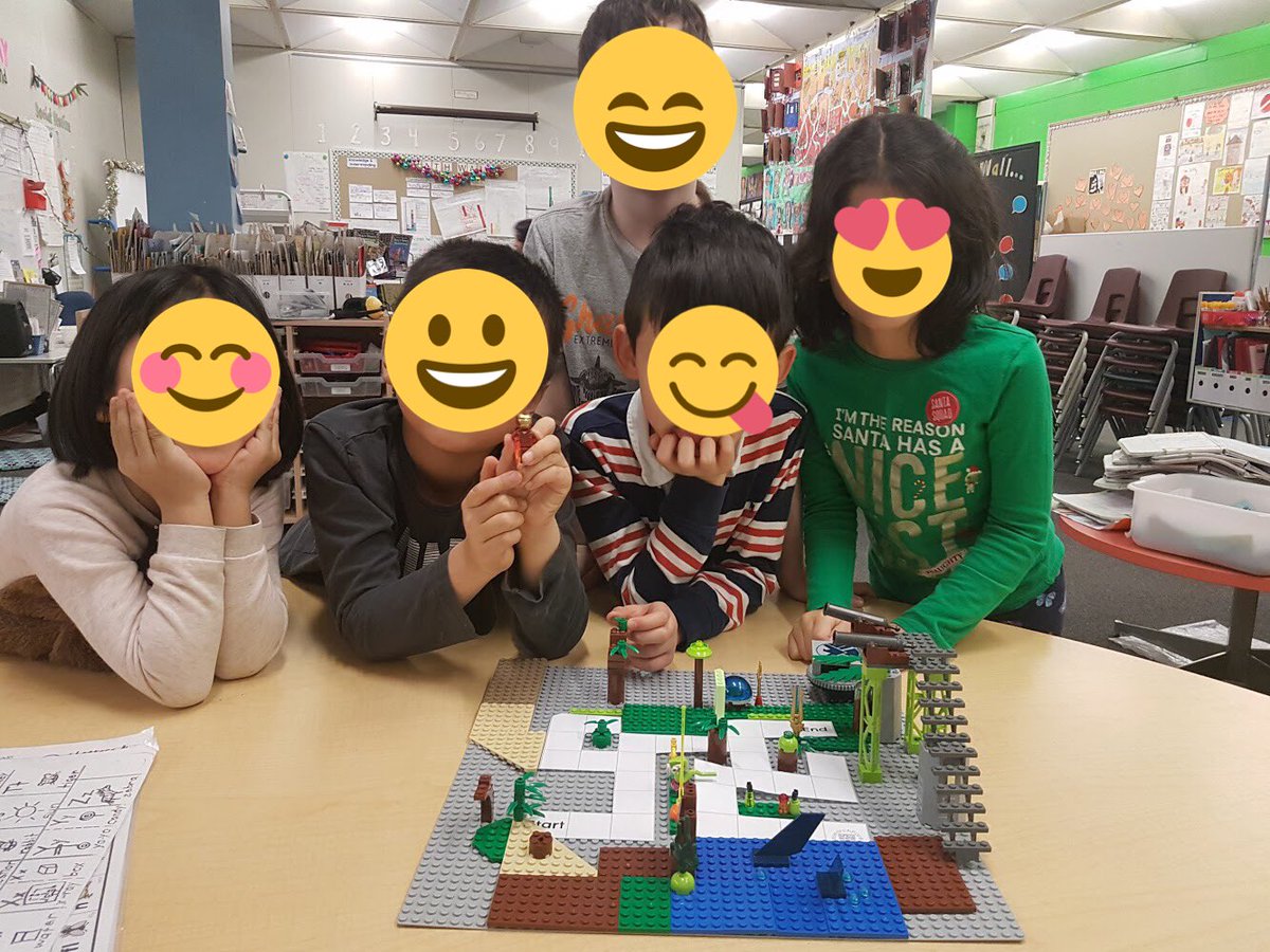mswongs_class's tweet photo. Being away for 2 days and coming back to excitement because @MsSingh209 taught them #LEGO #coding activities 🤗😍 ..COME BACK SOON!! Talk about teachers who go above and beyond 😍😘@DenlowPS https://t.co/kJLZL1ejaF