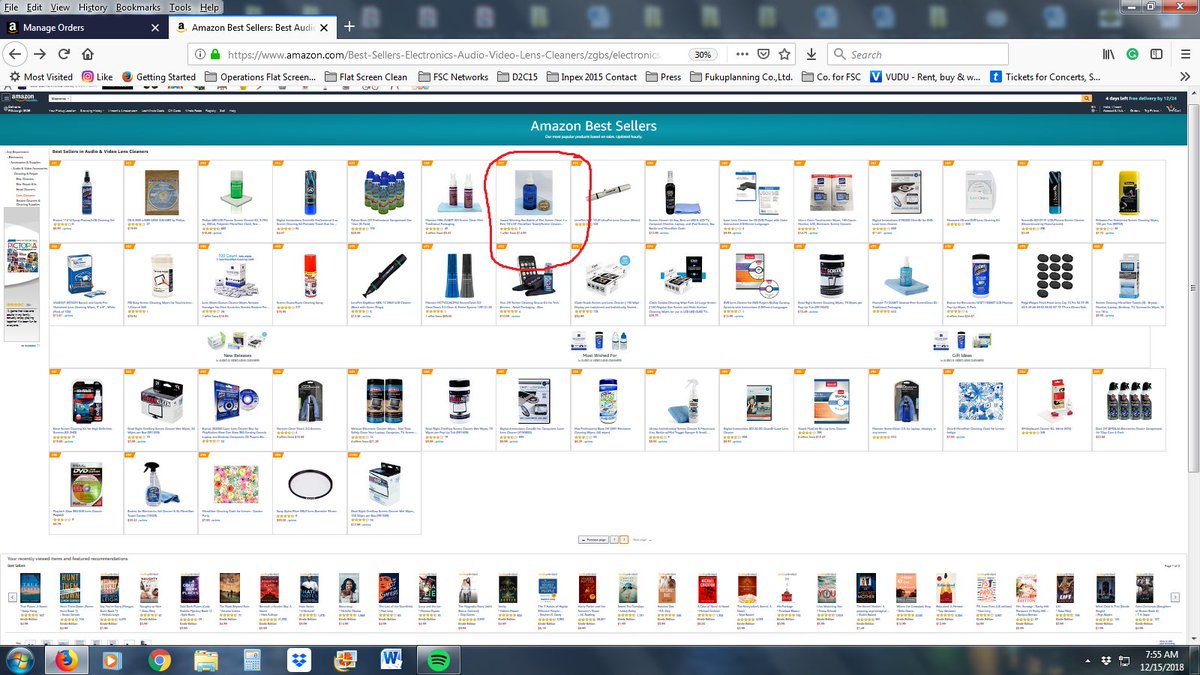 ruganirugani's tweet image. Moving on up! #57 Amazon Best Sellers
 flatscreenclean.com #cleanerkit #screentv #phonscreen #flatscreen #cleaningthehouse #cleaningkit #ipadscreen #laptopscreen #flatscreentv #tvcleaner #cleanespray #flatscreens #cleaningproducts #tvscreen