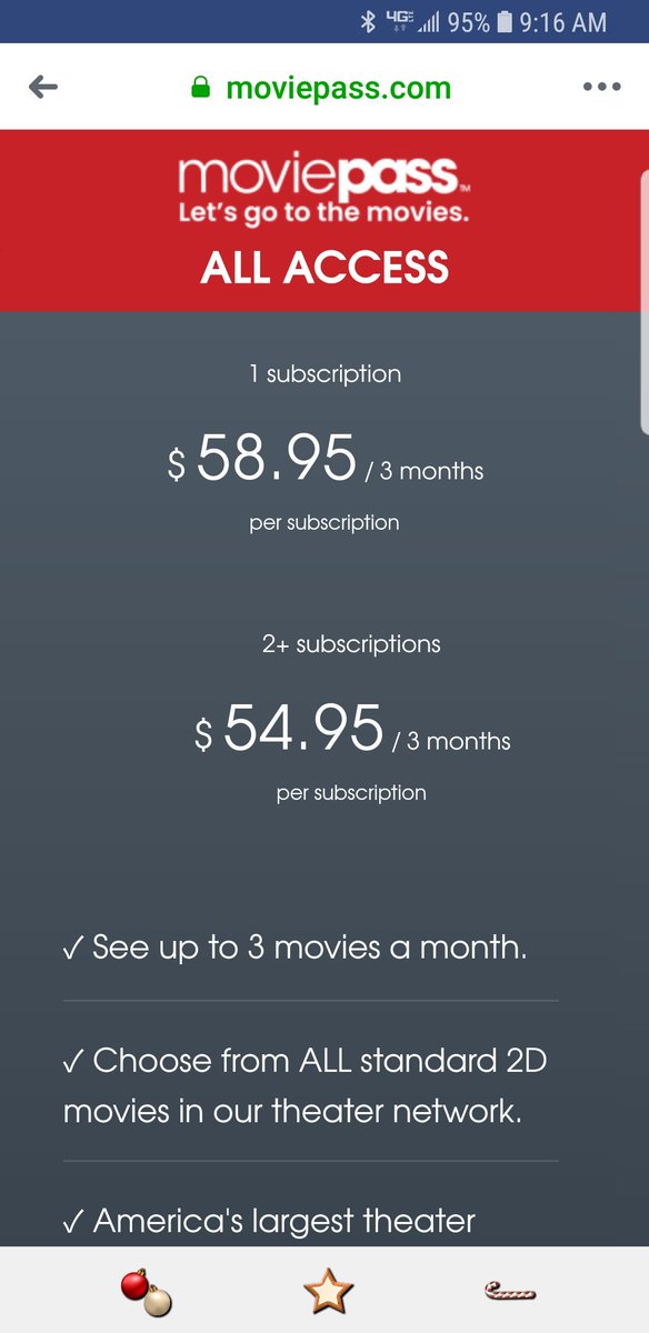 thewindismariah's tweet photo. @MoviePass Wow! Another slap in the face! My husband and I are CURRENT customers, who paid a year in advance under terms of a movie a day...didnt complain when it went to 3 movies a month...and yet even WE aren't entitled to "all access". No movies in MONTHS. 🤬🤬🤬 https://t.co/U1Fb4APFps