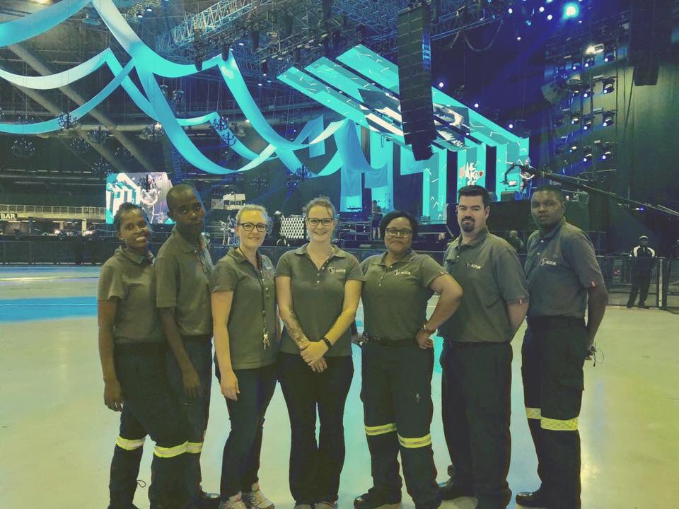 ALTOR with the assistance from <a href="/EMER_G_MED/">EMER-G-MED EMS</a> is providing superior medical support for the #MusicIsKing #BlackCoffee concert tonight at the <a href="/Ticketprodome/">Ticketpro Dome</a> 
Power team tonight.