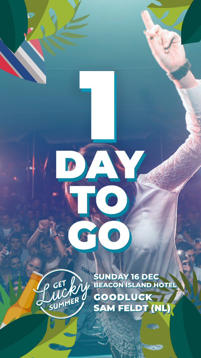 Goodlucklive's tweet photo. #Plett can not wait to be with you tomorrow! #getluckysummer https://t.co/2RH6jfcKrd