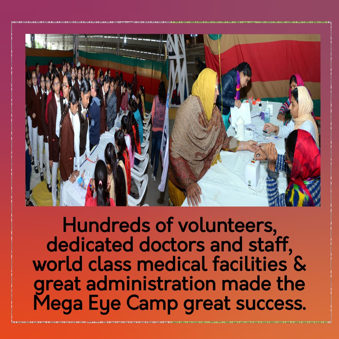 PriyankaInsan8's tweet photo. #GlimpsesOfFreeEyeCampDay4
4th day of eye camp at DSS, sirsa https://t.co/LF4aeyAC6k