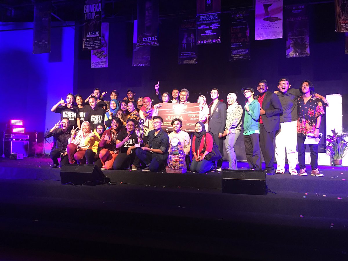 teaterrimbaukm's tweet photo. Juara
Boneka Hidup
SEPET
KUO
#fester
#festerukm
#fester2018
#festerukm2018 https://t.co/nyRQ45fnQy
