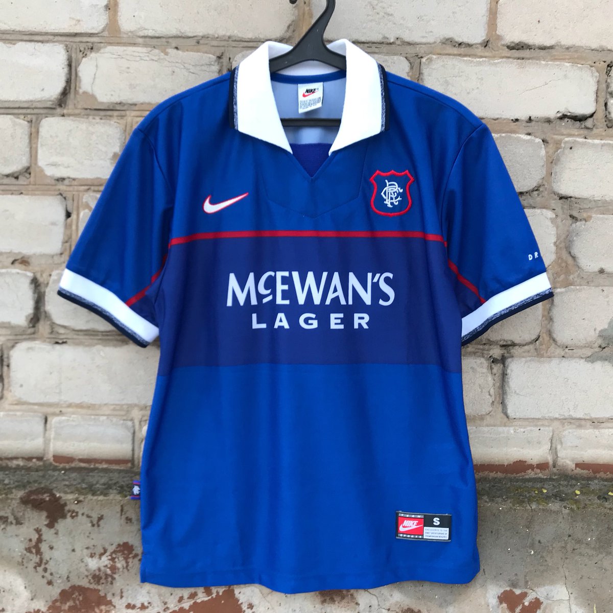 rangers 97 99 shirt