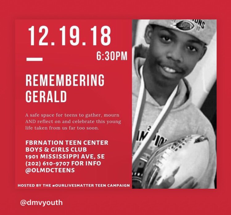 TroyDonte's tweet image. Somebody knows who did it. Turn them in! We speak you name #GeraldWatson #RIPGerald #ward8 #notouryoung  #DCcrime #illegalguns