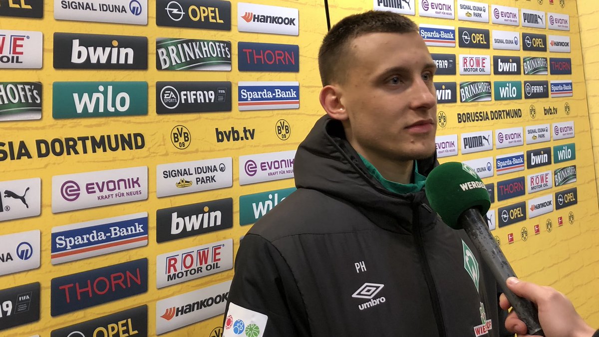 Maxi #Eggestein:
„Wir waren nicht chancenlos, auch wenn Dortmund gut im Spiel war. Später standen sie etwas tiefer und wollten ihre Führung verteidigen. Dann haben sie dazu eben auch starke Konterspieler.“
#Werder | #bvbsvw