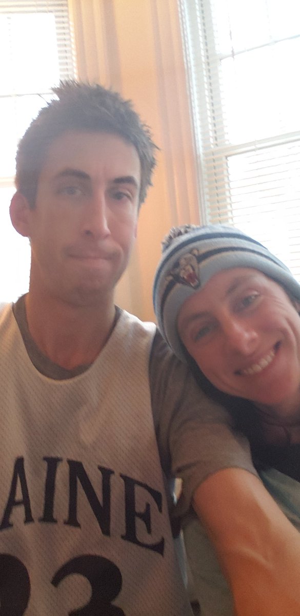 Runrupp's tweet photo. Lobstah Socks, Maine Basketball Jersey, Black Bear Hat, Maine Track and Field Polo...#webelieve #BlackBearNation https://t.co/UPUfu7gxu4