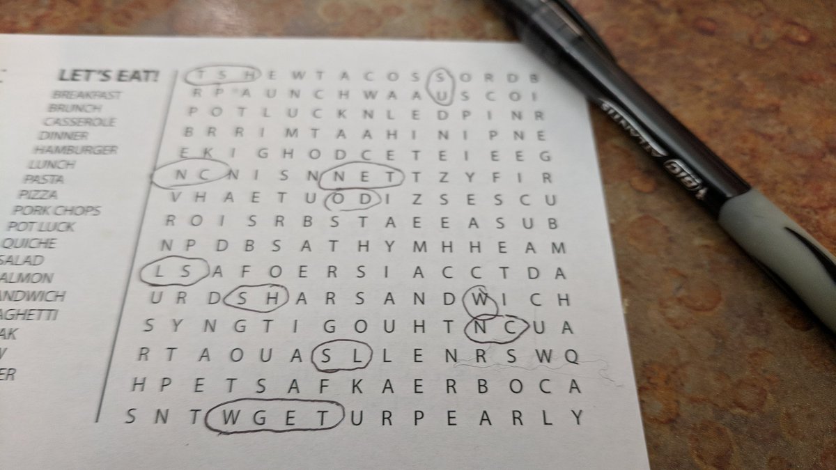 Pro tip: When eating out with the kids, any crossword puzzle can be a Unix command crossword puzzle. CC: @nixcraft