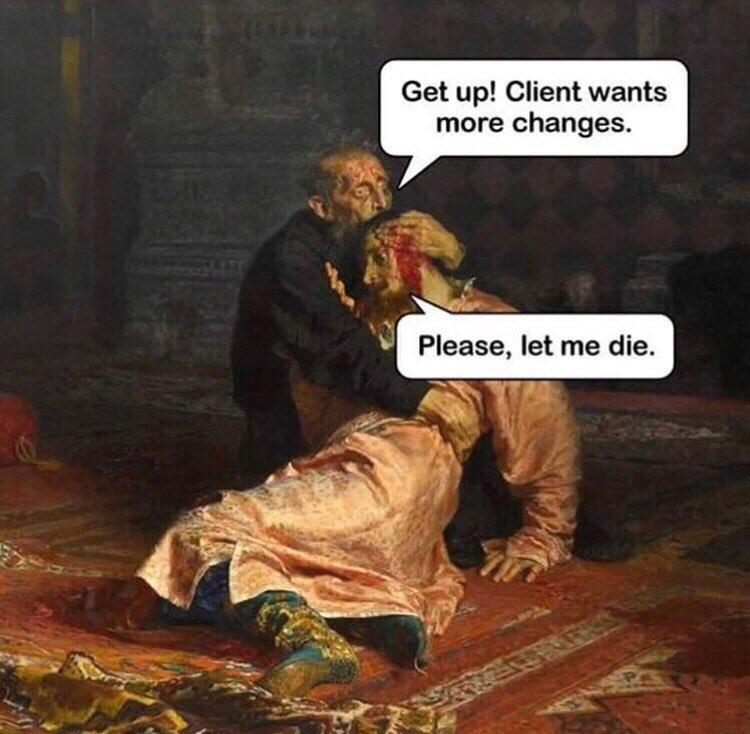 🤷‍♂️ Maybe, change this a little?... Again?..

#meme #digitalart #smirnovschool