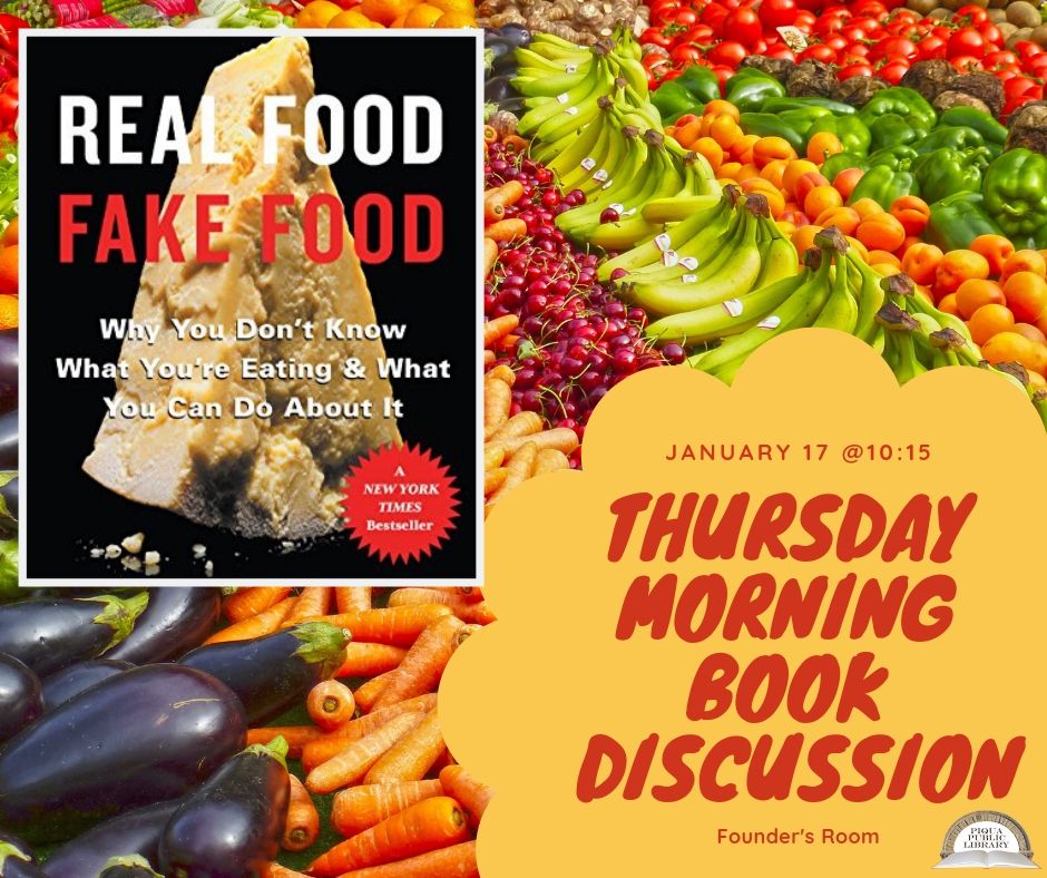 Piqua Public Library on Twitter "Join us for the Thursday Morning Book