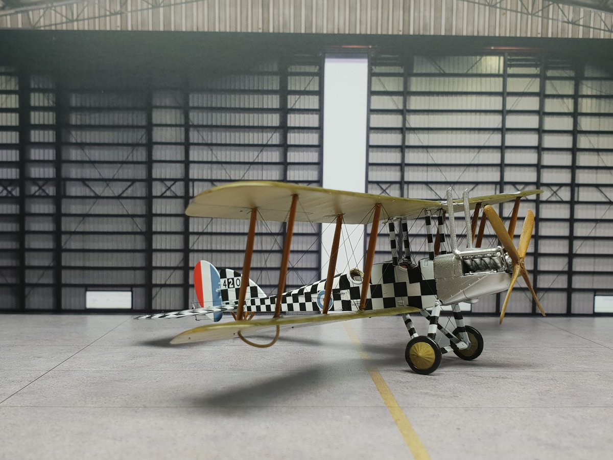Plastic_Alchem's tweet photo. And here we have, Royal Aircraft on the hangar ready for inspection. Hope you all like it, soon another build. #comissionbuilds #builtmodels #scalemodel #scalemodelworld #scalemodelkit #plasticmodelkit #plasticmodels #plasticmodel 
#plasticalchemist #Airfix #oneofakind #collector https://t.co/lpIdFtu4df