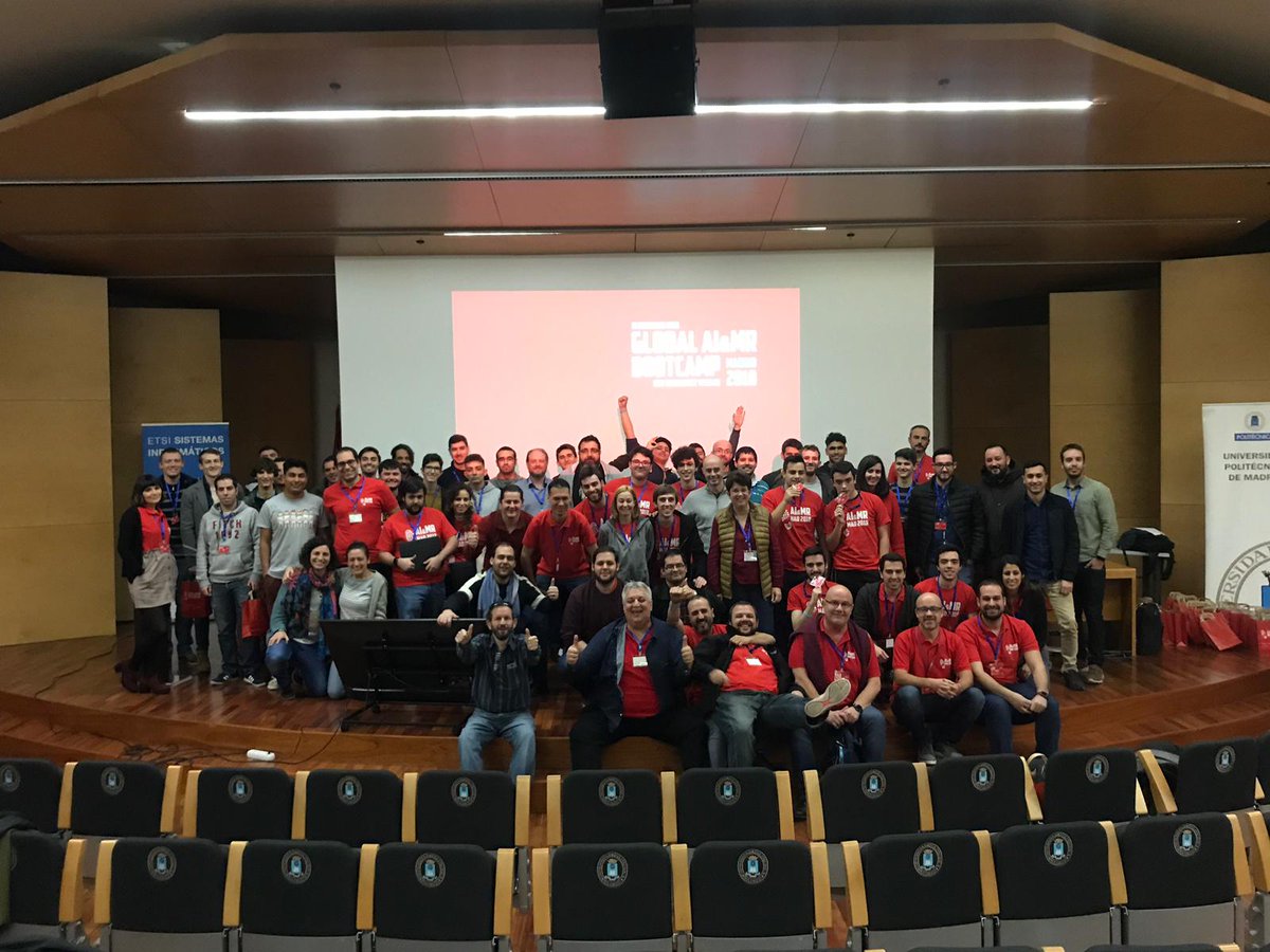 BootcampAi's tweet photo. Gracias asistentes, sois los verdaderos cracks! Sin vosotros esto no tiene sentido. Abrazos, Feliz Navidad y hasta el año que viene! @BootcampAi @Glob_AIBootcamp @Glob_MRBootcamp @MicrosoftES @InsightIberia, @ENCAMINA @plainconcepts @tokiota_IT @everis @La_UPM @SUG_Cat https://t.co/8rIBxz3BaX